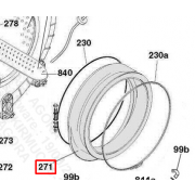 FARTUCH PRALKI CANDY ZAMIENNIK 43033765 - 70006602 FARTUCH PRALKI CANDY ZAMIENNIK 43033765 - 70006602