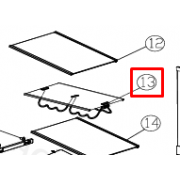 PÓŁKA LODÓWKI Z MIEJSCEM NA BUTELKI - 49099303 PÓŁKA LODÓWKI Z MIEJSCEM NA BUTELKI - 49099303